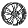 Диск Литой  MAK  9,5x21/5x112 ET25 D66,45 Union Gunmetal Mirror Face