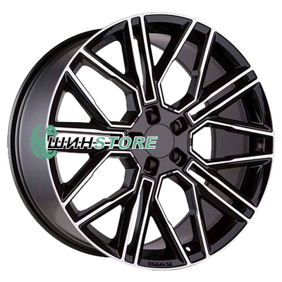 Диск Литой  Khomen Wheels  9,5x21/5x120 ET49 D72,6 KHW2101 (RRover) Black-FP