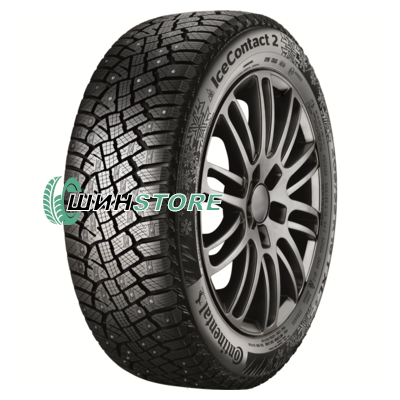 Шина Зимняя Continental  215/55R17 98T XL IceContact 2 TL KD (шип.)