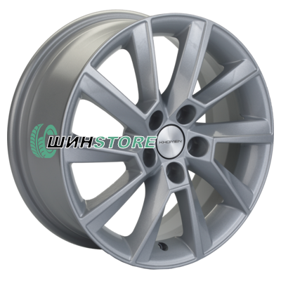 Диск Литой  Khomen Wheels  6x15/5x100 ET38 D57,1 KHW1507 (Rapid/Fabia) F-Silver