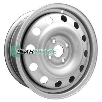 Диск Штампованный  ТЗСК  6x15/4x100 ET48 D54,1 Hyundai Solaris, Kia Rio серебро