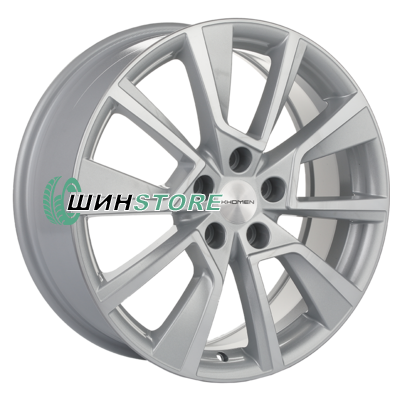 Диск Литой  Khomen Wheels  7x18/5x114,3 ET45 D60,1 KHW1802 (Changan/Geely/Lexus/Suzuki/Toyota) F-Silver-FP