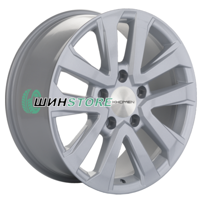 Диск Литой  Khomen Wheels  8,5x20/5x150 ET45 D110,1 KHW2003 (LX570/LC100/LC200) F-Silver (под ORG)