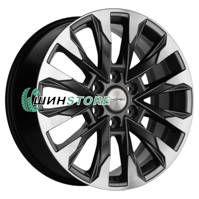 Диск Литой  Khomen Wheels  8x20/6x139,7 ET38 D67,1 KHW2010 (Pajero IV) Gray-FP