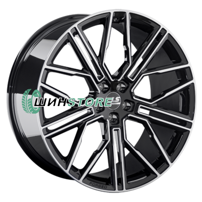 Диск Кованый  LS Forged  10,5x21/5x112 ET31 D66,6 LS FG08 BKF (конус, C570)