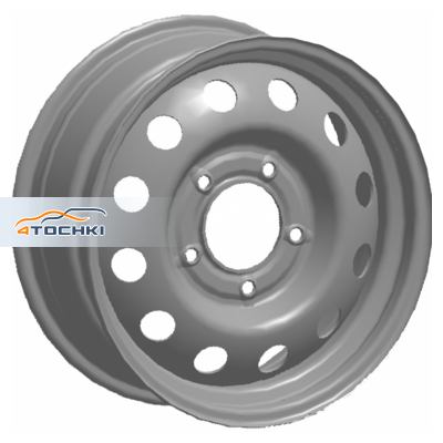 Диск Штампованный  ТЗСК  5,5x16/5x139,7 ET52 D98,6 Lada 4x4 Серый (узкая)