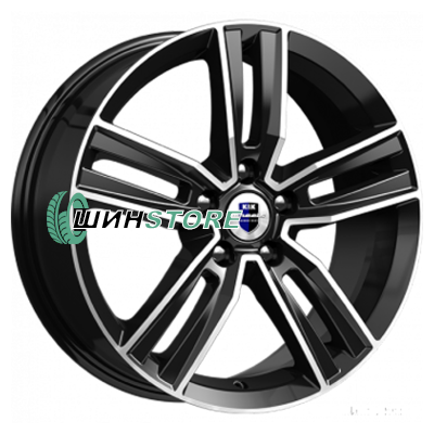 Диск Литой  K&K  7x18/5x115 ET44 D70,2 Танаис (КС750) Алмаз черный