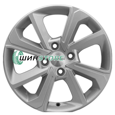 Диск Литой  Khomen Wheels  6x15/4x100 ET50 D60,1 KHW1501 (Vesta) F-Silver