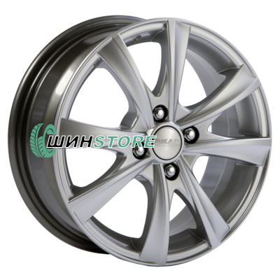 Диск Литой  СКАД  5,5x14/4x100 ET43 D60,1 Мальта (КЛ248) Селена (АРС 014 black)