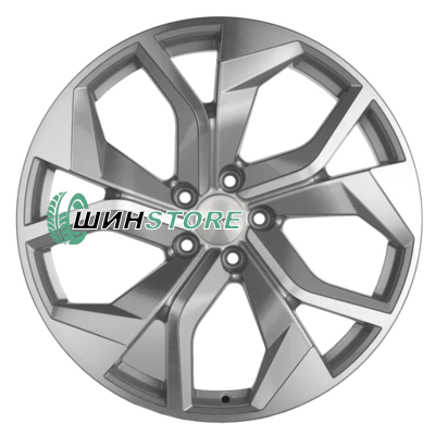 Диск Литой  Khomen Wheels  8,5x20/5x112 ET20 D66,5 KHW2006 (Q8) Brilliant Silver