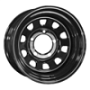 Диск Штампованный  ZEPP 4х4  8x16/5x150 ET-24 D113 Toyota Land Cruiser 100/105 Semicircle Gloss Black (LTM)