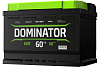 Аккумулятор DOMINATOR 6 СТ 60 Ач 1 L, 600 А ССА, 560107060