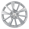 Диск Литой  Khomen Wheels  7x18/5x112 ET43 D57,1 KHW1802 (Kodiaq/Tiguan) F-Silver-FP