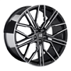 Диск Кованый  LS Forged  10,5x21/5x112 ET31 D66,6 LS FG08 BKF (конус, C570)